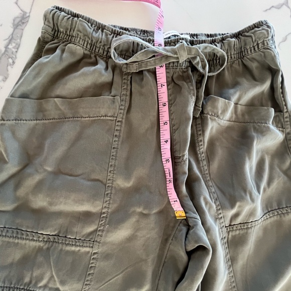 Nicole Miller - Green Cargo Joggers - Soft Lyocell - Size XS - New Without Tags - Picture 7 of 8